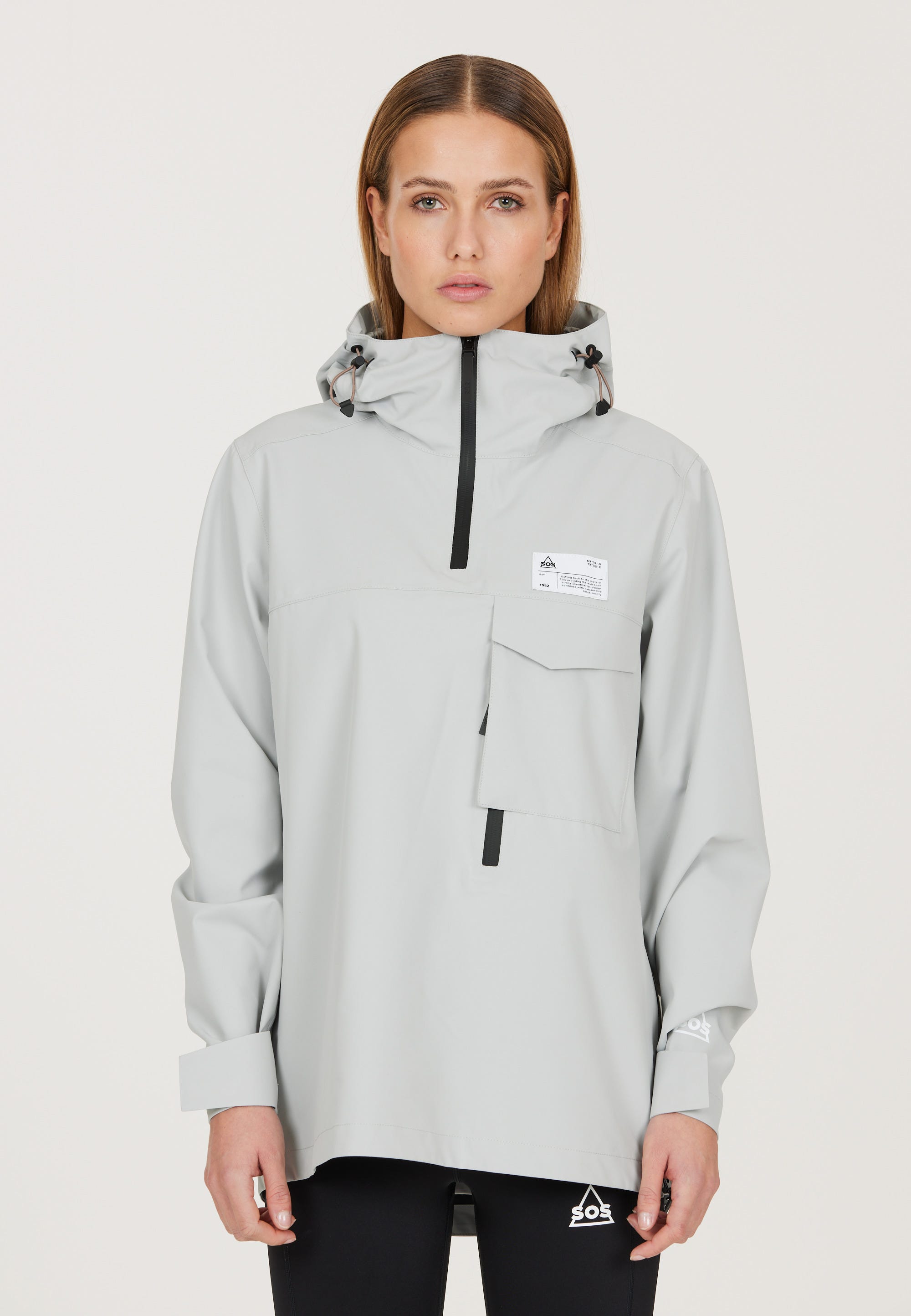 Womens white anorak jacket cheap